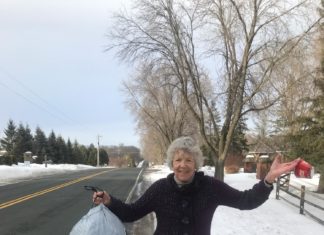 Clearing A Quarter Mile of Hunter Drive After Snow Melt