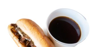 Easiest Crockpot French Dip Sandwich