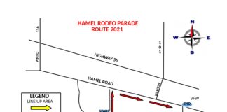 The Hamel Rodeo Parade Sunday, July 10, 2021