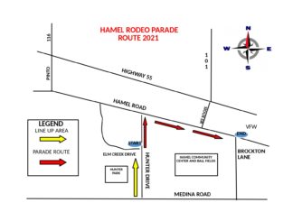 The Hamel Rodeo Parade Sunday, July 10, 2021