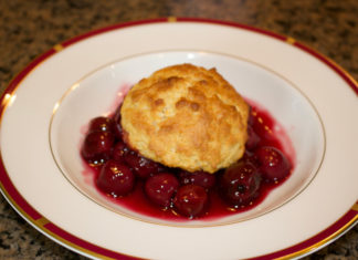 Sour Cherry Cobbler Recipe