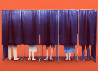 Meet Your Medina City Council Candidates Voters in voting booth